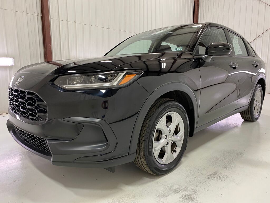 2024 Honda HR-V LX Crystal Black Pearl at Honda North