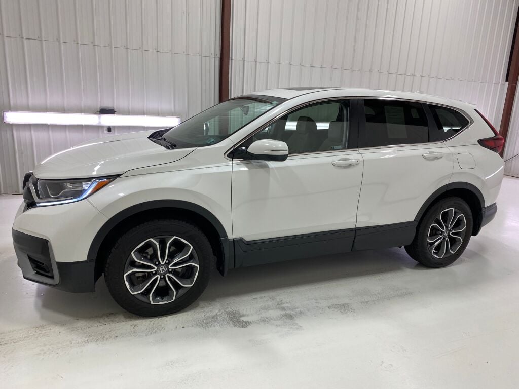 2020 Honda CR-V EX-L Platinum White Pearl at Bob Ruth Ford