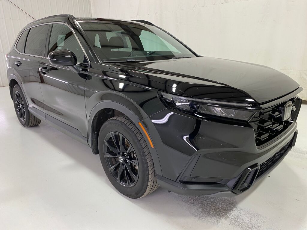 2024 Honda CR-V Hybrid Sport-L Crystal Black Pearl at Auto Express Mitsubishi