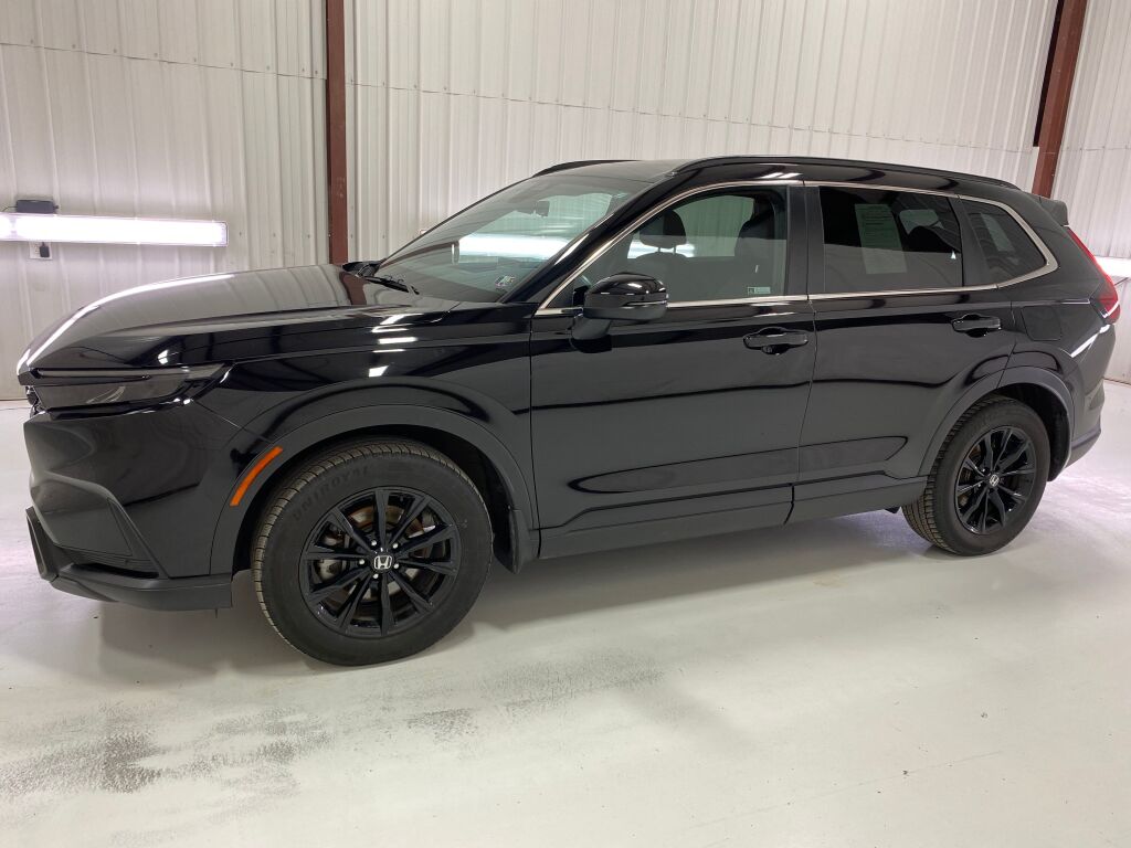 2024 Honda CR-V Hybrid Sport-L Crystal Black Pearl at Auto Express Mitsubishi