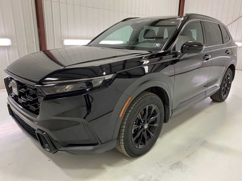 2024 Honda CR-V Hybrid Sport-L Crystal Black Pearl at Auto Express Mitsubishi