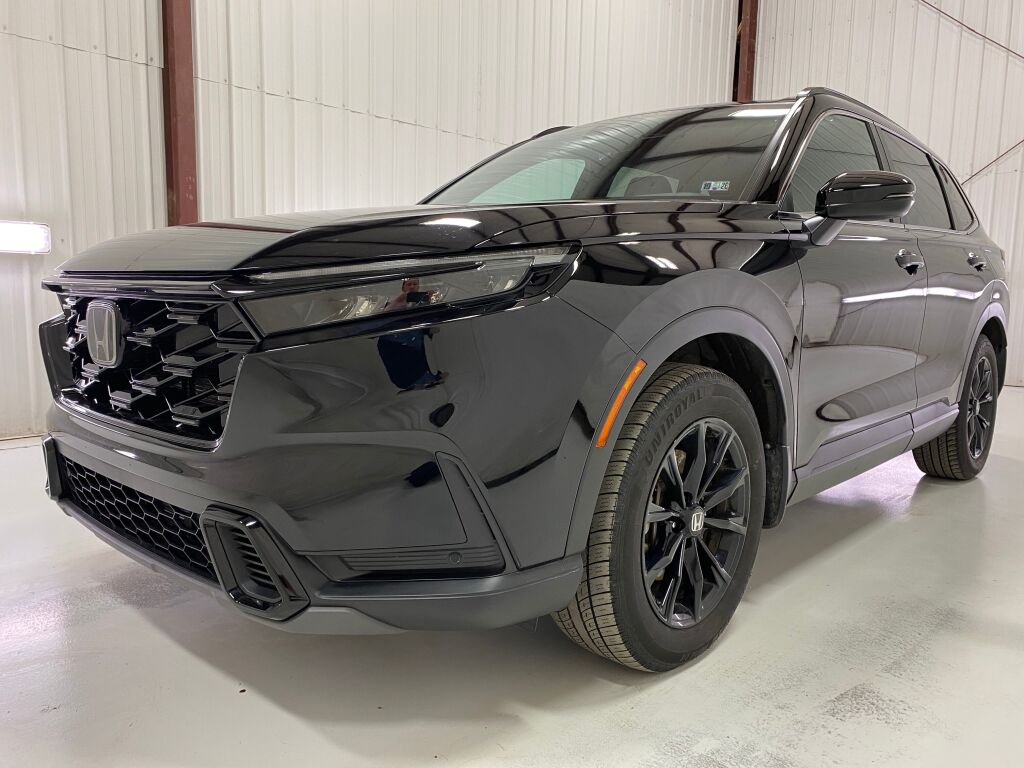 2024 Honda CR-V Hybrid Sport-L Crystal Black Pearl at Auto Express Mitsubishi
