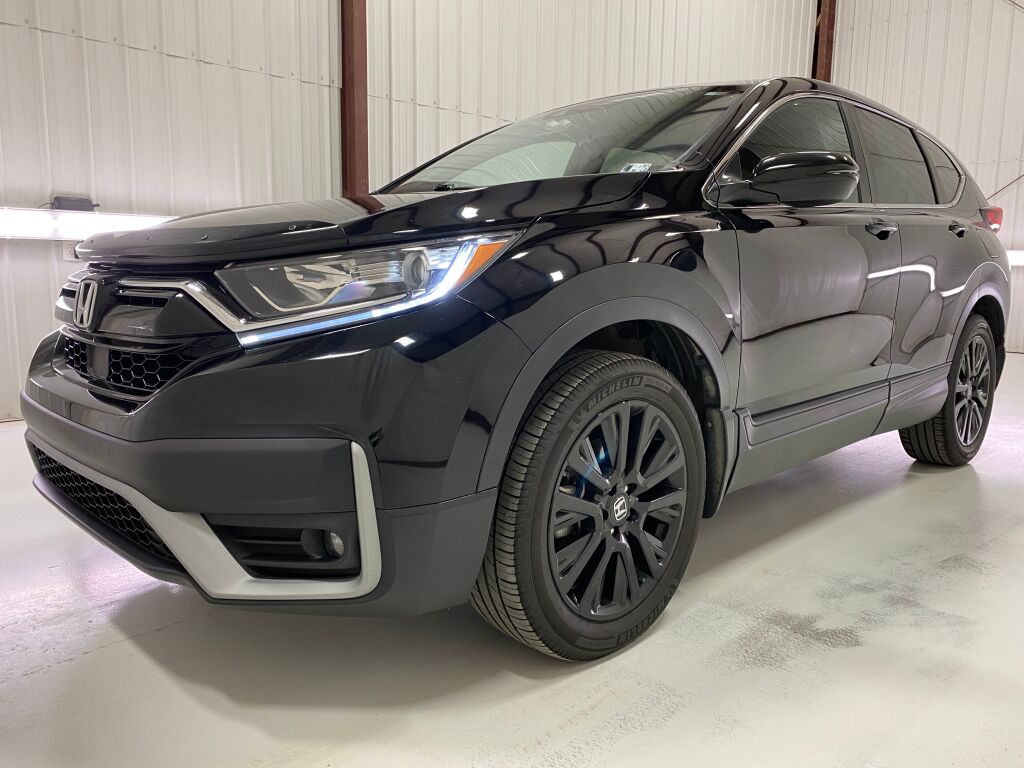 2021 Honda CR-V EX-L Crystal Black Pearl at Honda North