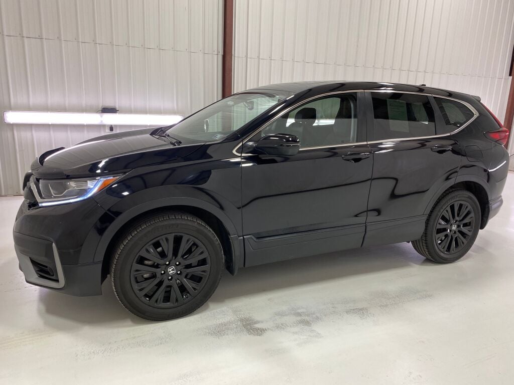 2021 Honda CR-V EX-L Crystal Black Pearl at Honda North