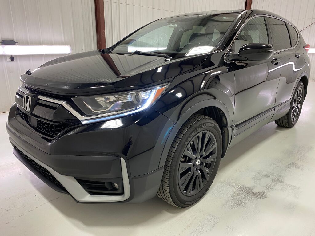 2021 Honda CR-V EX-L Crystal Black Pearl at Honda North