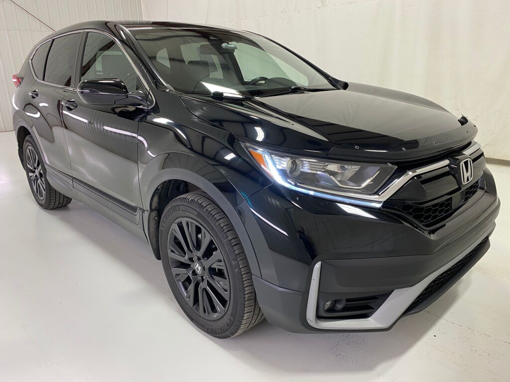 2021 Honda CR-V EX-L Crystal Black Pearl at Honda North