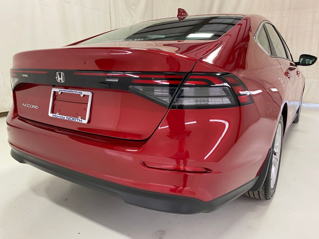 2023 Honda Accord LX Radiant Red Metallic at Honda North