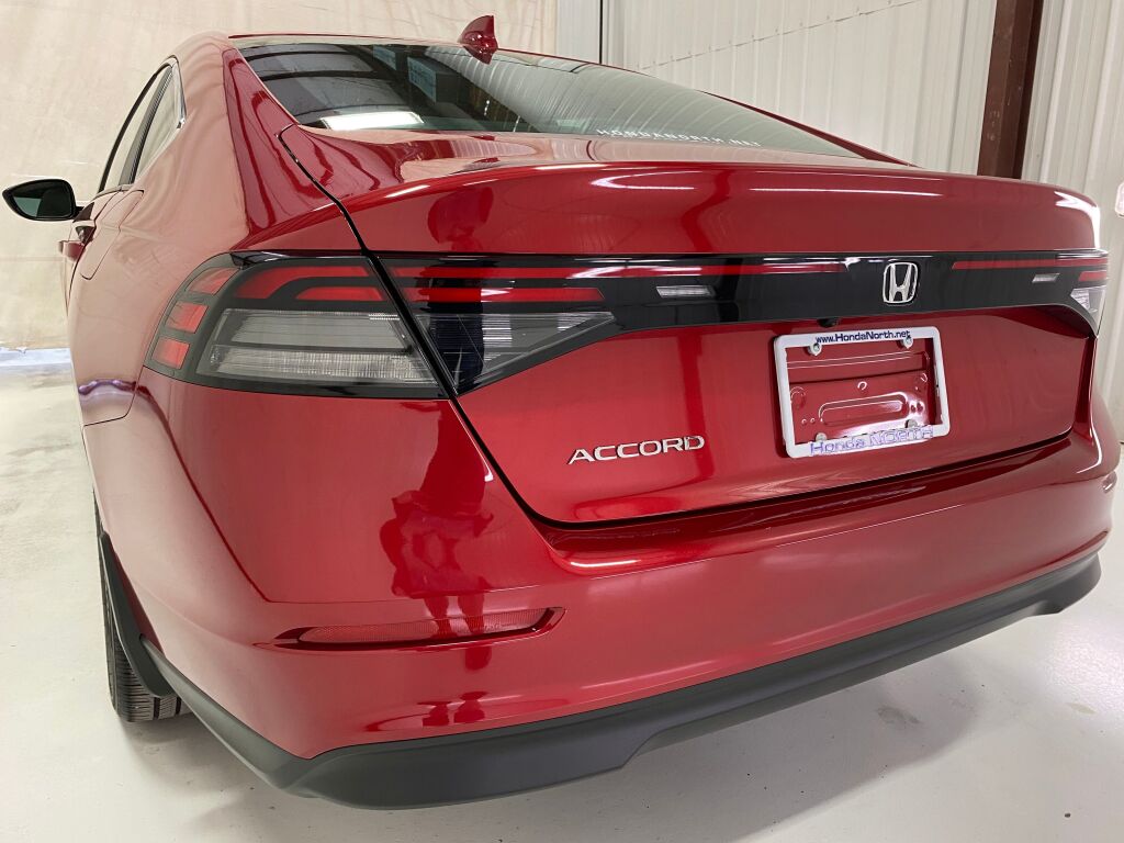 2023 Honda Accord LX Radiant Red Metallic at Honda North