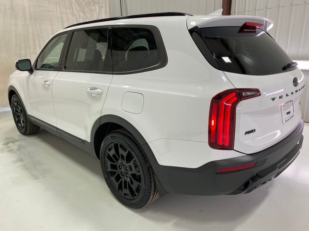 2021 Kia Telluride SX Glacial White Pearl at Phil Fitts Ford