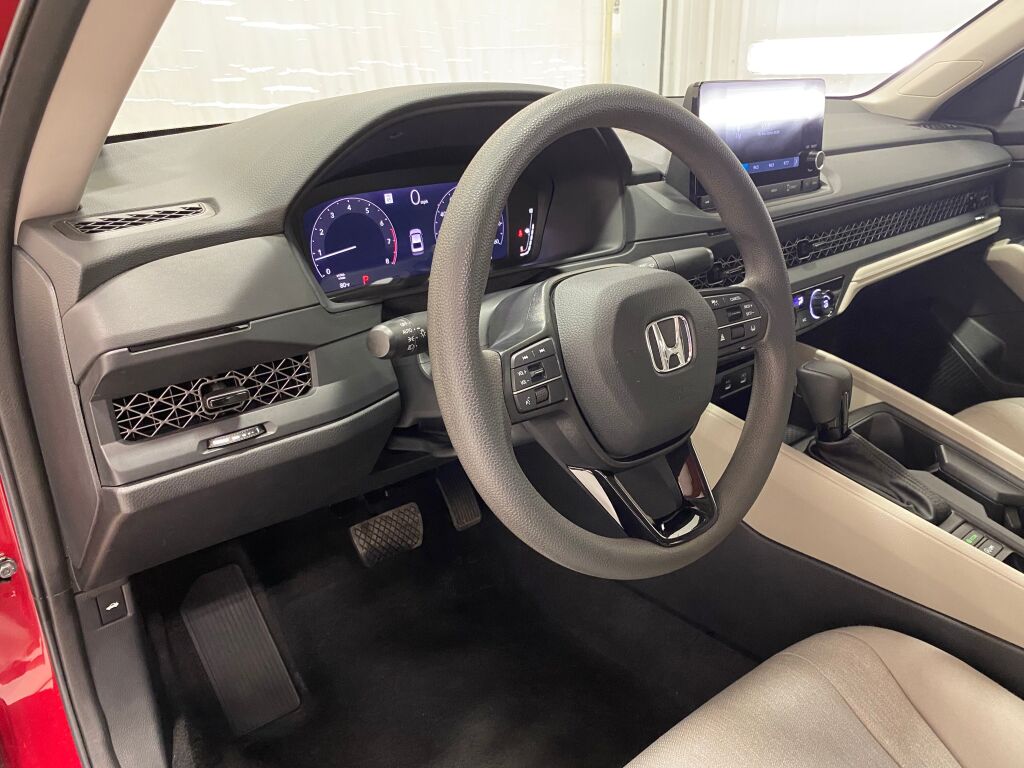 2023 Honda Accord LX Radiant Red Metallic at Honda North