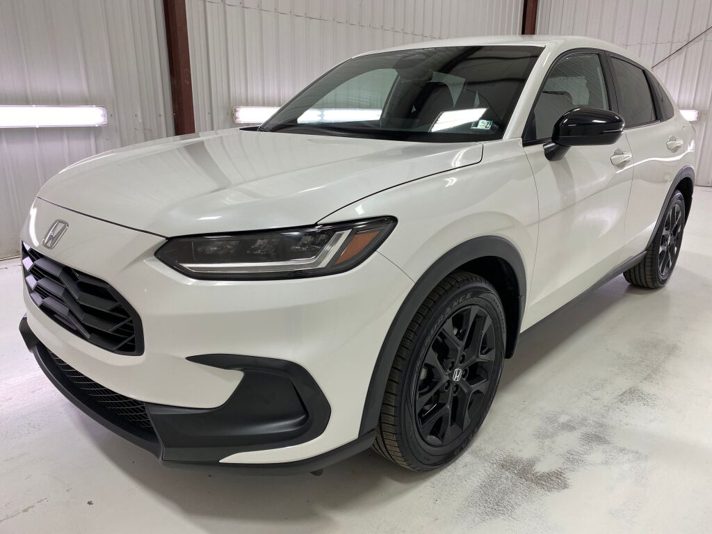 2023 Honda HR-V Sport Platinum White Pearl at Honda North