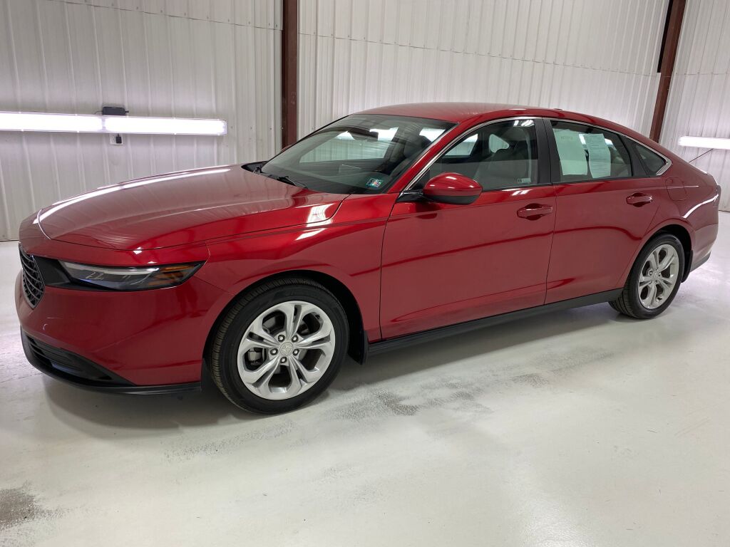 2023 Honda Accord LX Radiant Red Metallic at Honda North