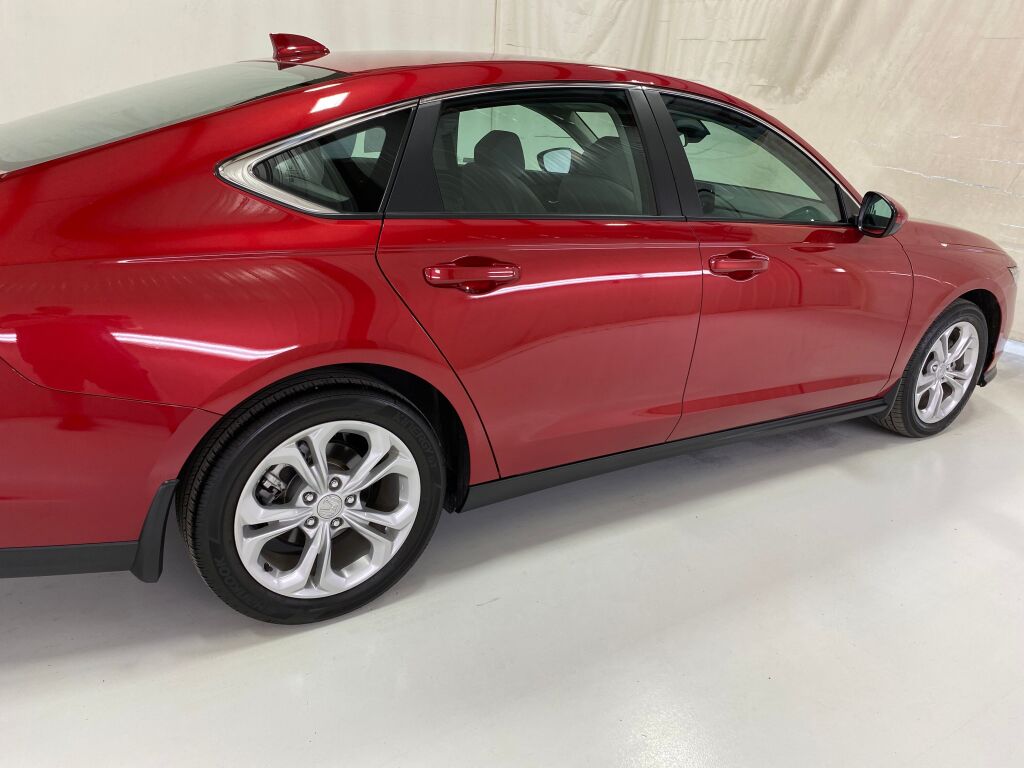 2023 Honda Accord LX Radiant Red Metallic at Honda North