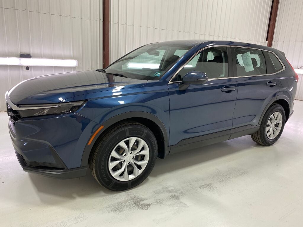 2024 Honda CR-V LX Canyon River Blue Metallic at Honda North
