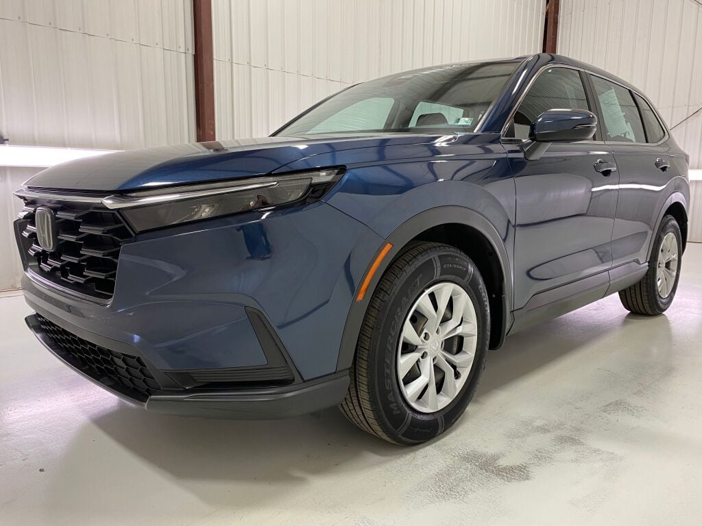 2024 Honda CR-V LX Canyon River Blue Metallic at Honda North