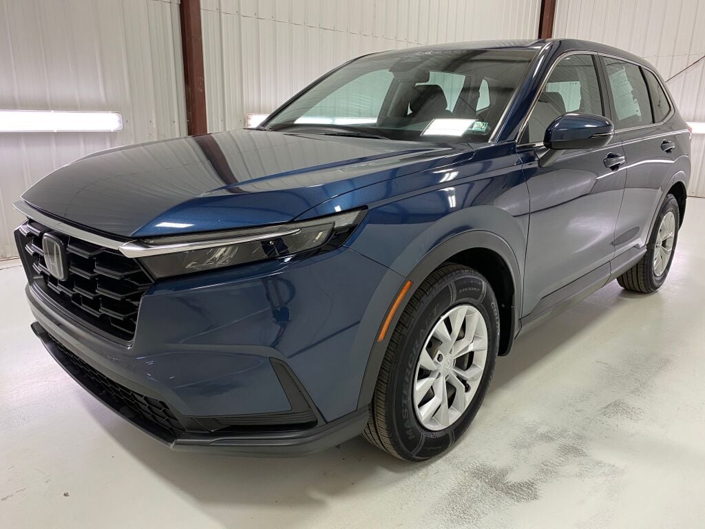 2024 Honda CR-V LX Canyon River Blue Metallic at Honda North