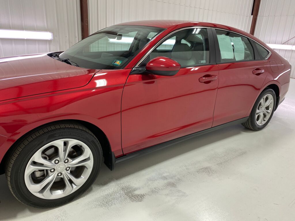 2023 Honda Accord LX Radiant Red Metallic at Honda North