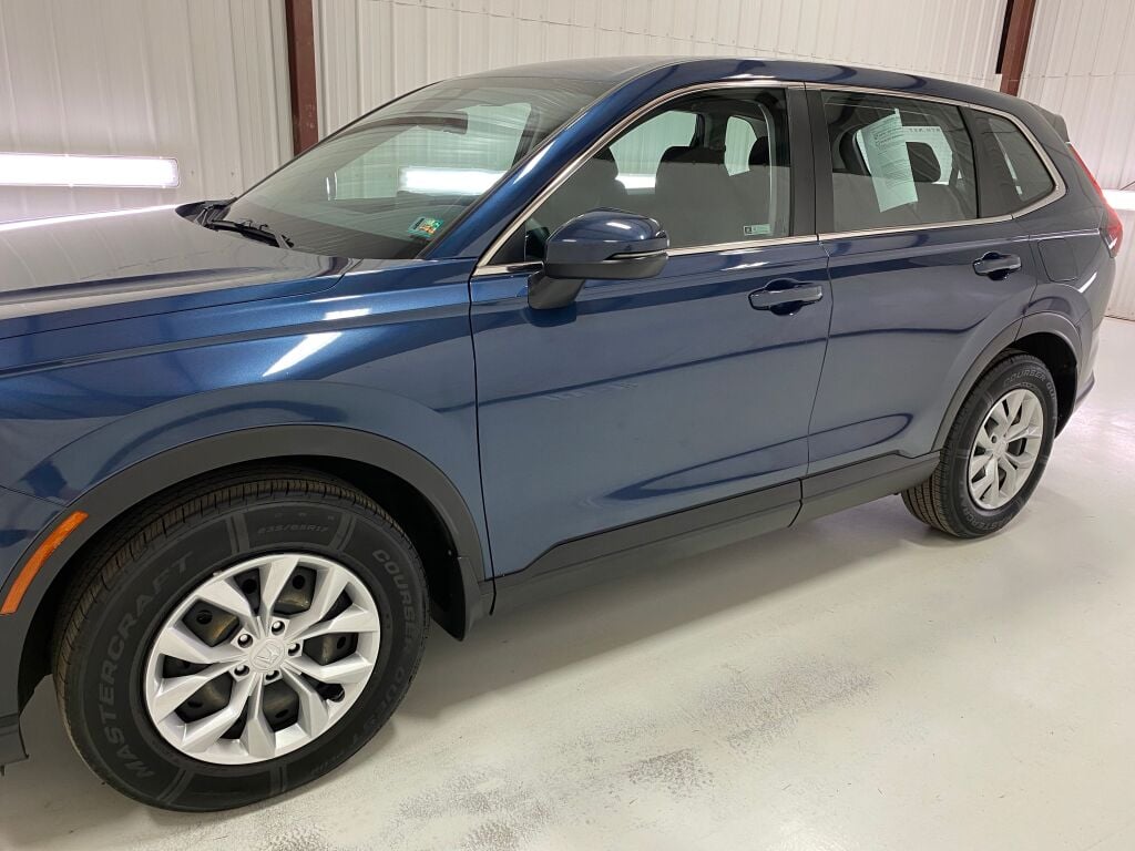 2024 Honda CR-V LX Canyon River Blue Metallic at Honda North
