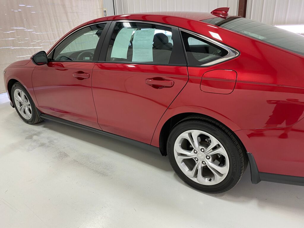 2023 Honda Accord LX Radiant Red Metallic at Honda North