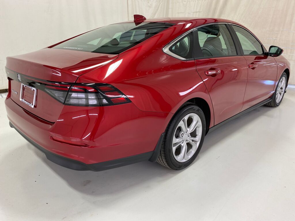 2023 Honda Accord LX Radiant Red Metallic at Honda North