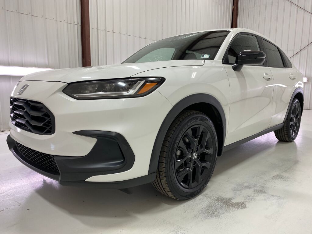 2023 Honda HR-V Sport Platinum White Pearl at Honda North