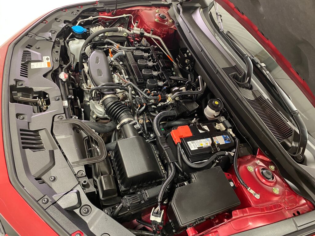 2023 Honda Accord LX Radiant Red Metallic at Honda North