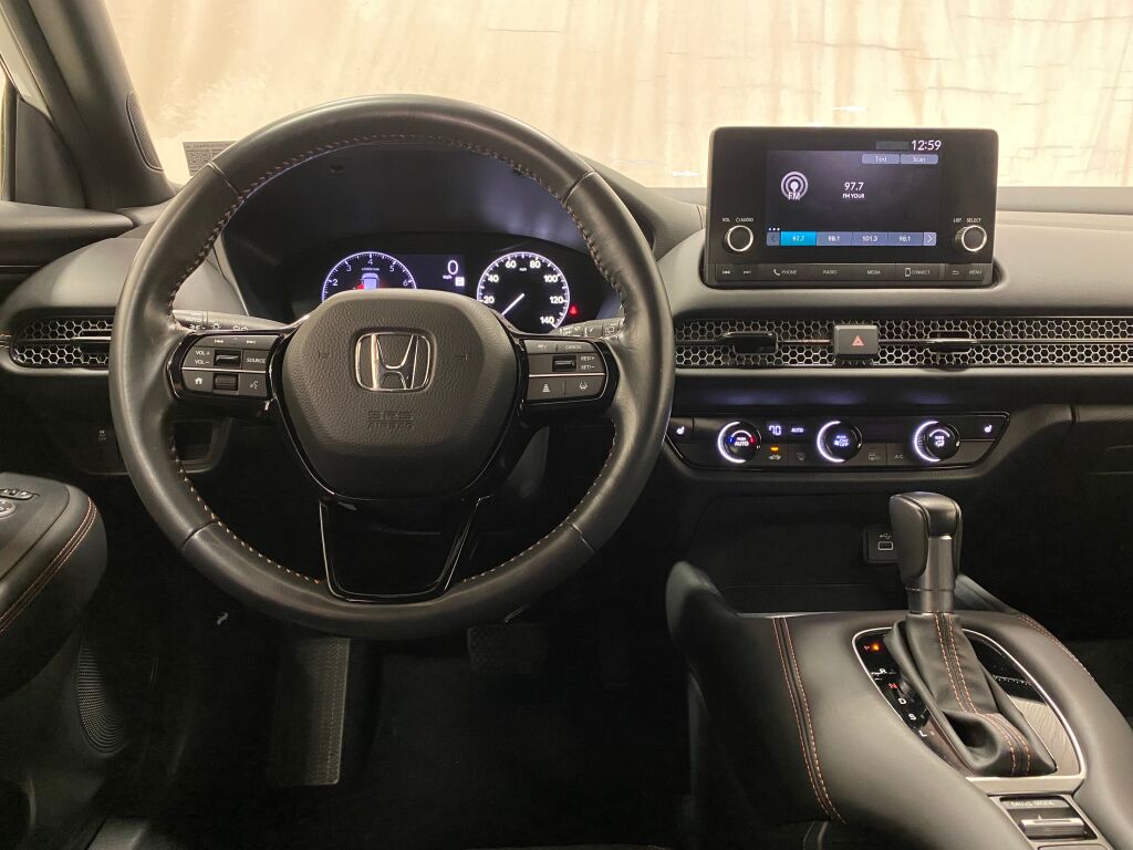 2023 Honda HR-V Sport Platinum White Pearl at Honda North