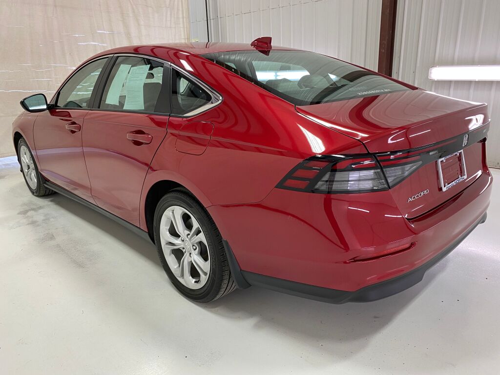 2023 Honda Accord LX Radiant Red Metallic at Honda North