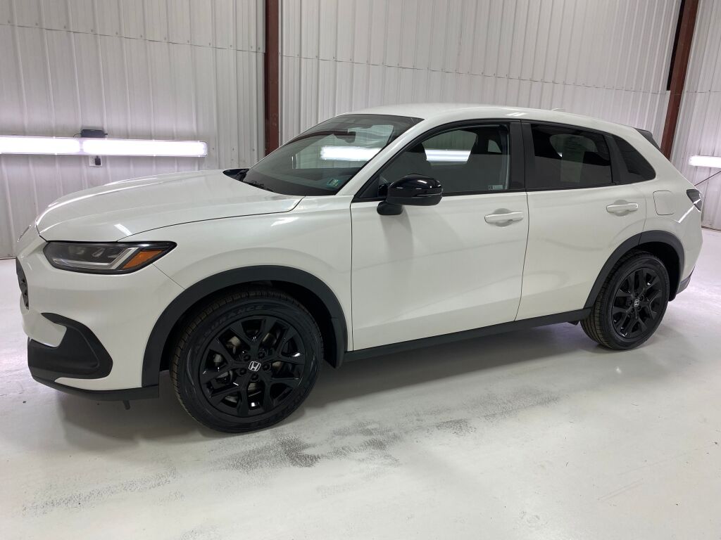 2023 Honda HR-V Sport Platinum White Pearl at Honda North