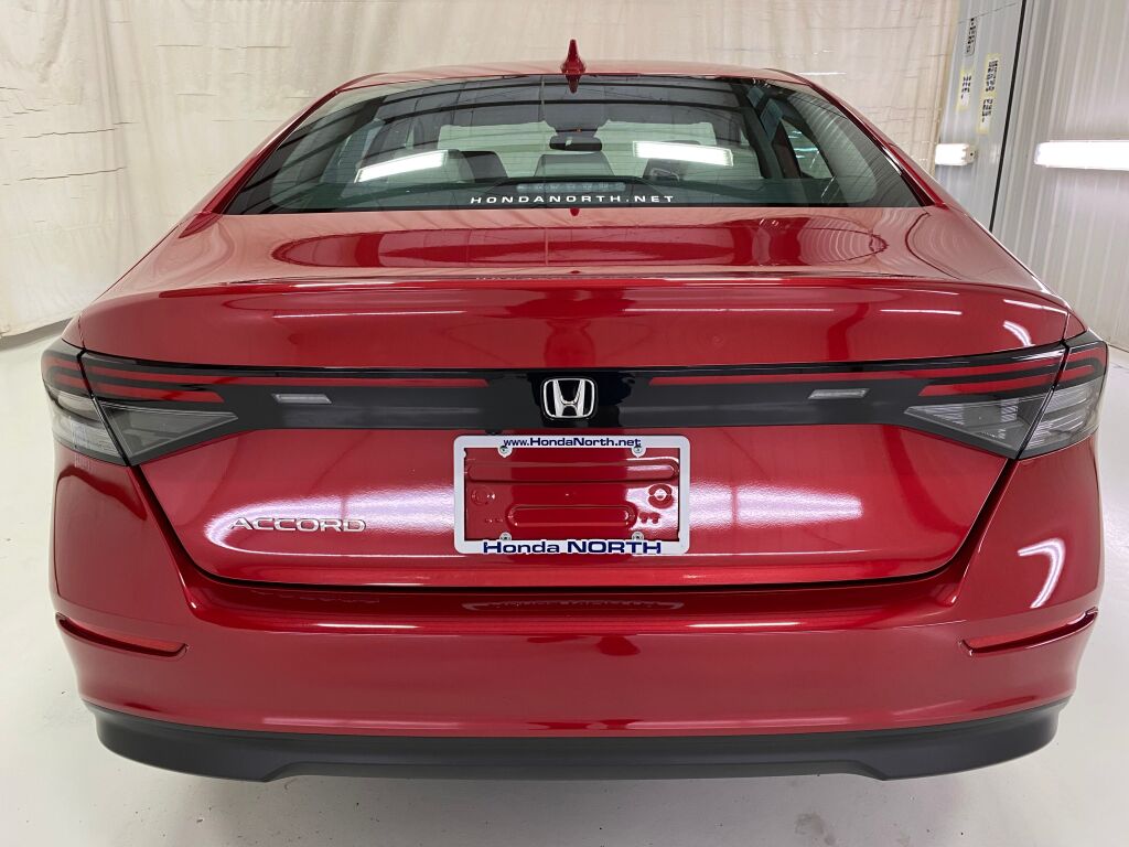 2023 Honda Accord LX Radiant Red Metallic at Honda North