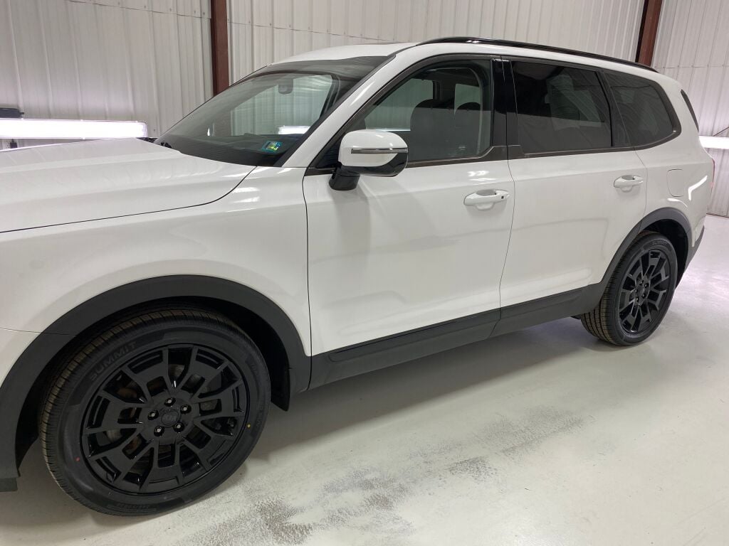 2021 Kia Telluride SX Glacial White Pearl at Phil Fitts Ford