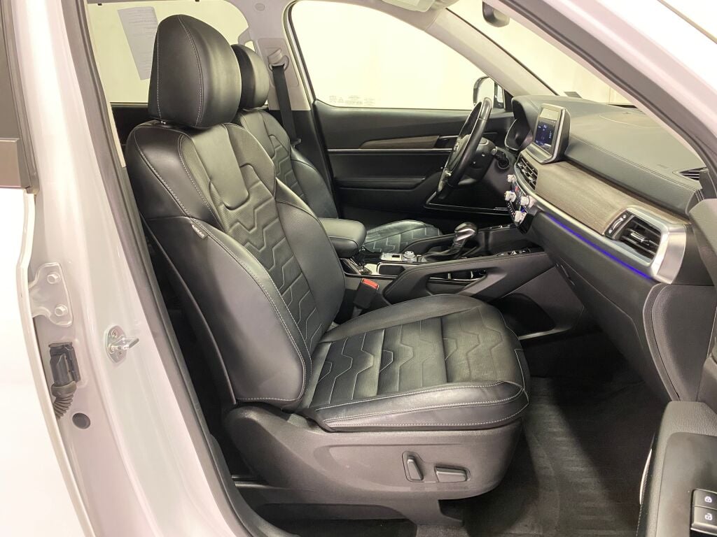 2021 Kia Telluride SX Glacial White Pearl at Phil Fitts Ford