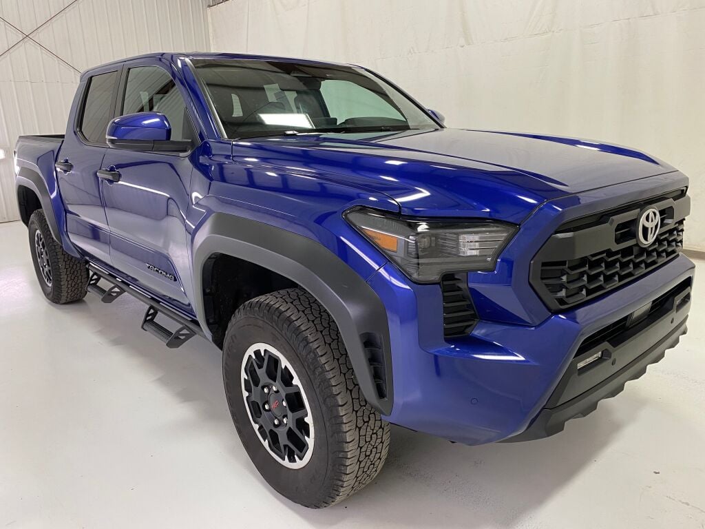 2024 Toyota Tacoma TRD Off-Road Blue Crush Metallic at South Hills Kia