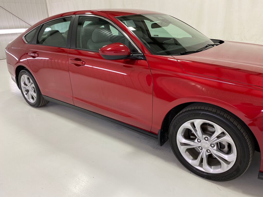 2023 Honda Accord LX Radiant Red Metallic at Honda North