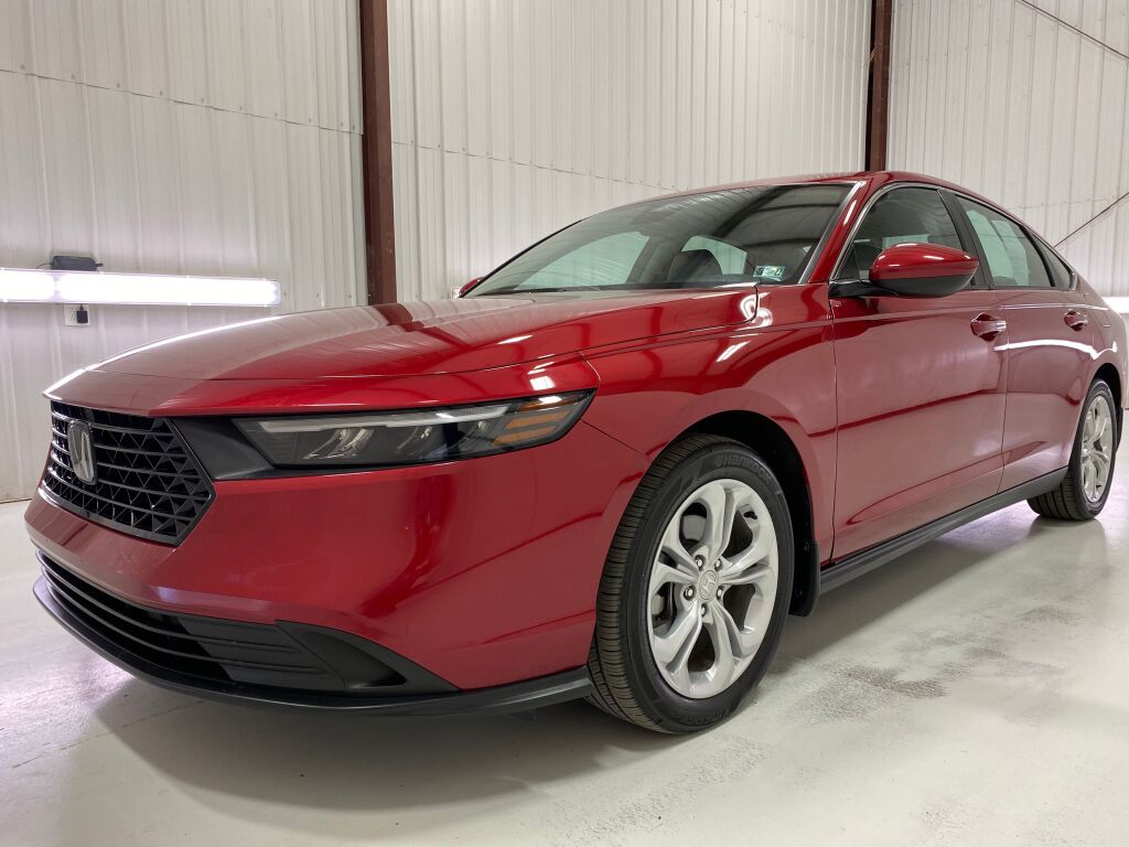 2023 Honda Accord LX Radiant Red Metallic at Honda North
