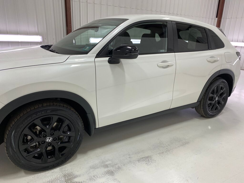 2023 Honda HR-V Sport Platinum White Pearl at Honda North