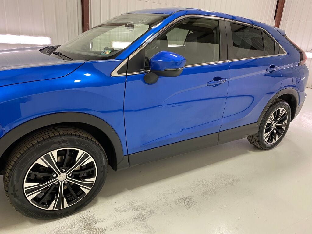 2022 Mitsubishi Eclipse Cross SE Octane Blue Metallic at Auto Express Mitsubishi