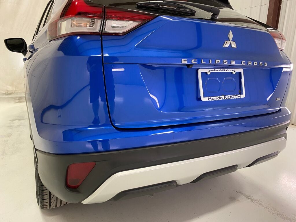 2022 Mitsubishi Eclipse Cross SE Octane Blue Metallic at Auto Express Mitsubishi