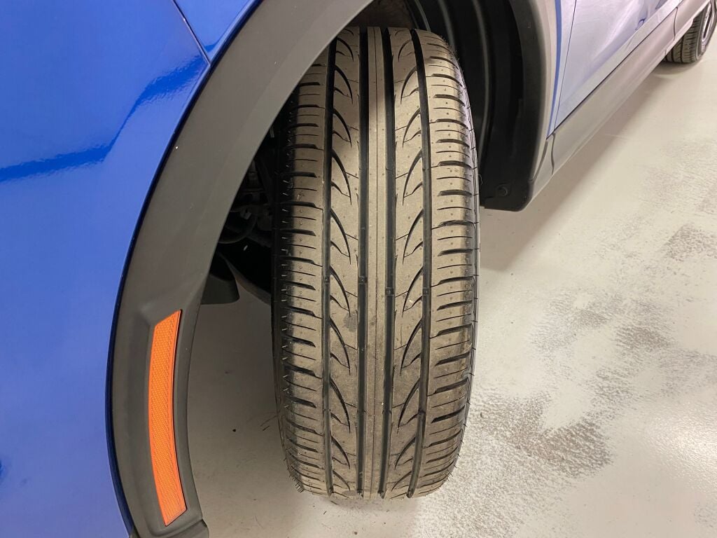 2022 Mitsubishi Eclipse Cross SE Octane Blue Metallic at Auto Express Mitsubishi