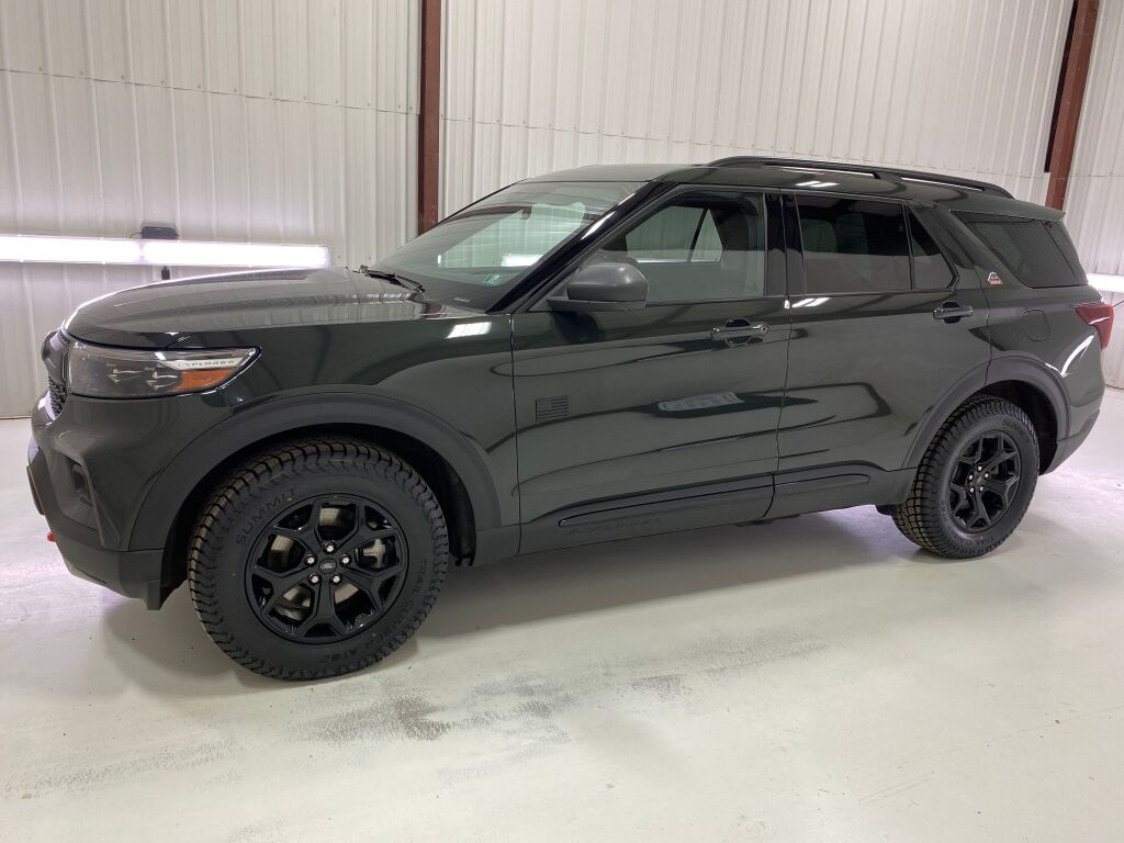 2022 Ford Explorer Timberline Forged Green Metallic at Audi Porsche Sewickley