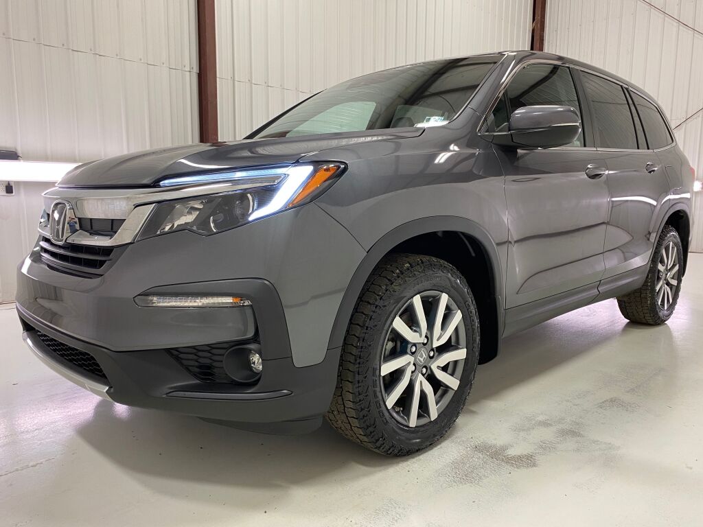 2021 Honda Pilot EX Modern Steel Metallic at Rafferty Subaru