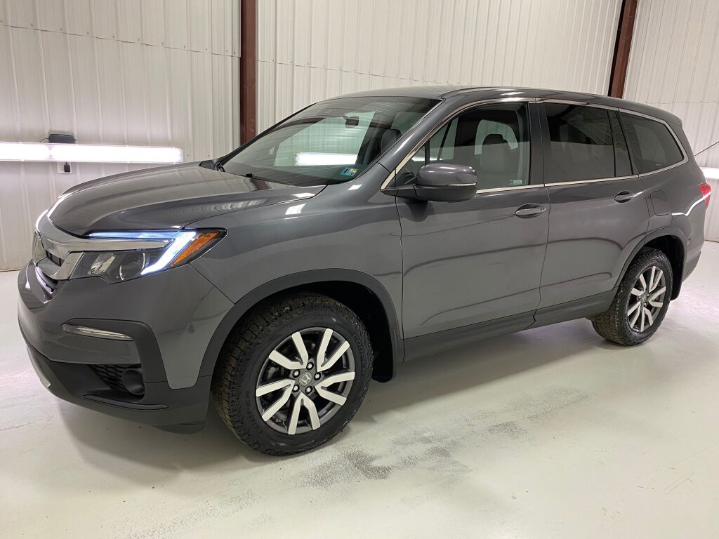 2021 Honda Pilot EX Modern Steel Metallic at Rafferty Subaru