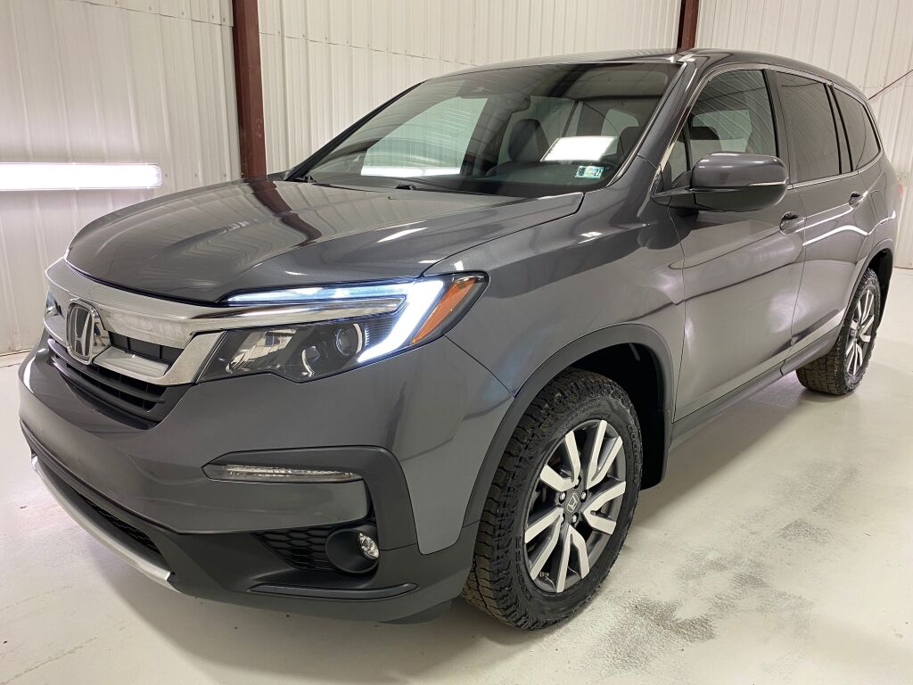 2021 Honda Pilot EX Modern Steel Metallic at Rafferty Subaru