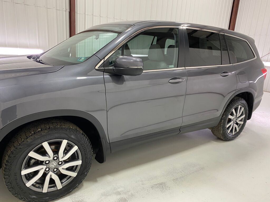 2021 Honda Pilot EX Modern Steel Metallic at Rafferty Subaru