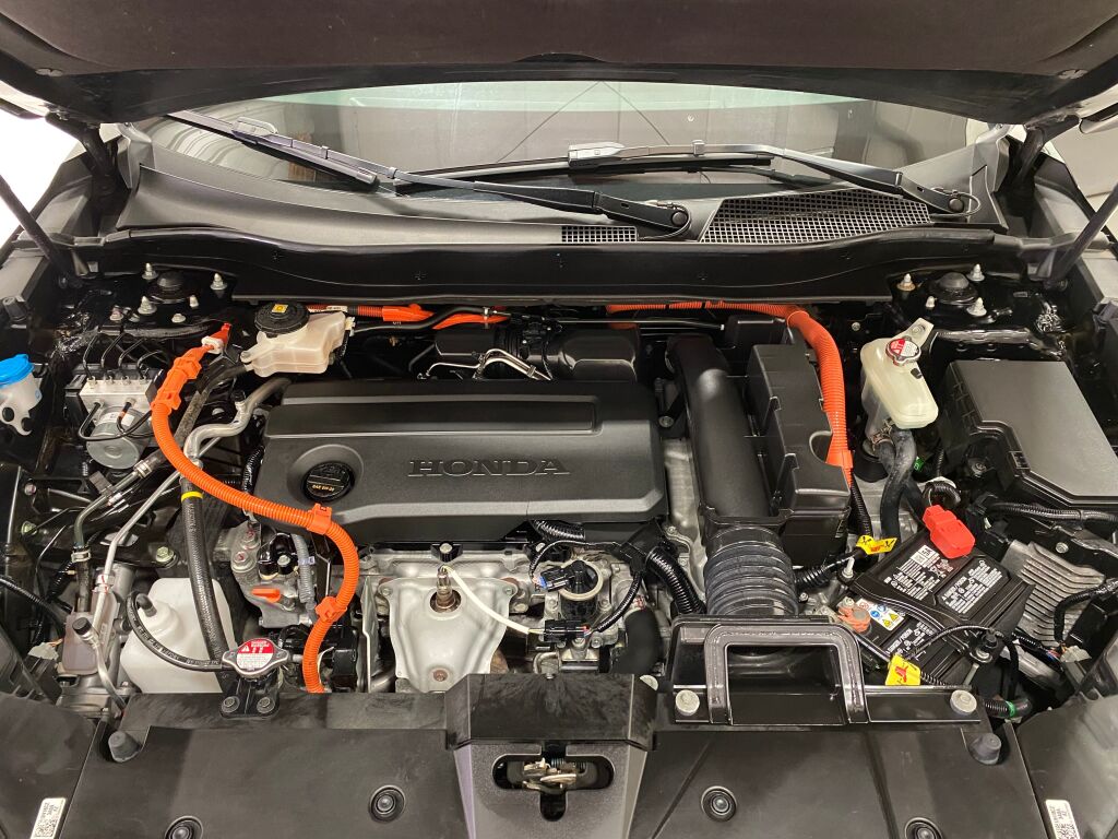 2024 Honda CR-V Hybrid Sport-L Crystal Black Pearl at Honda North