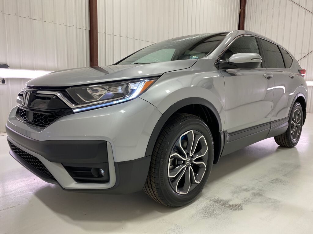 2021 Honda CR-V EX Lunar Silver Metallic at Honda North