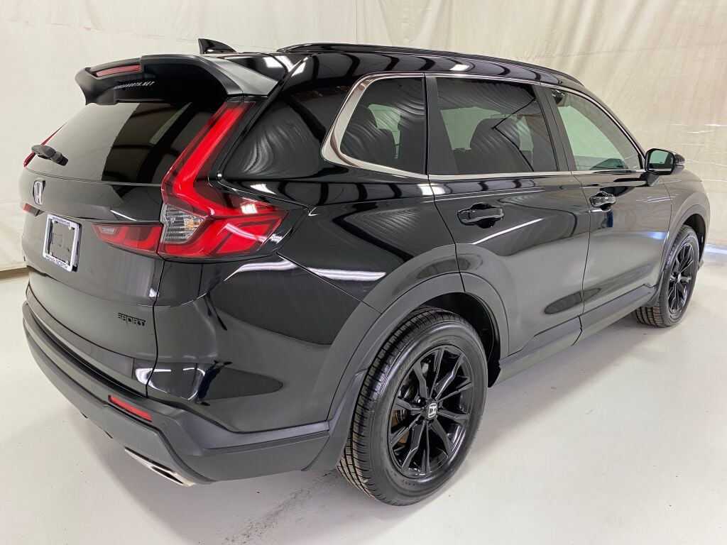 2024 Honda CR-V Hybrid Sport-L Crystal Black Pearl at Honda North