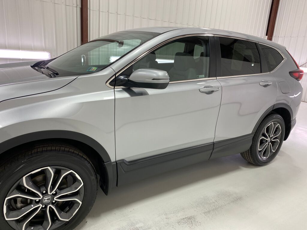 2021 Honda CR-V EX Lunar Silver Metallic at Honda North