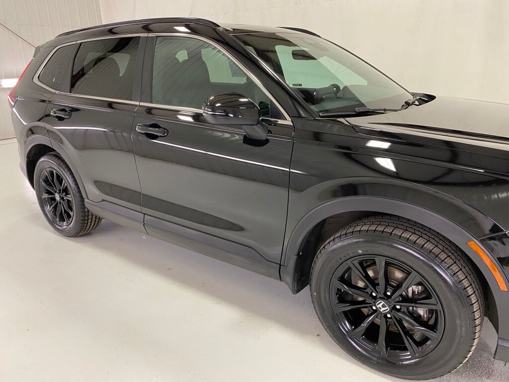 2024 Honda CR-V Hybrid Sport-L Crystal Black Pearl at Honda North
