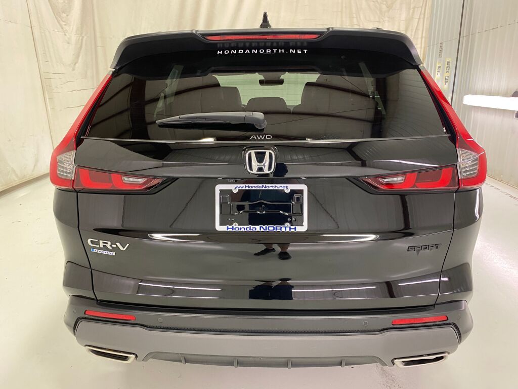 2024 Honda CR-V Hybrid Sport-L Crystal Black Pearl at Honda North